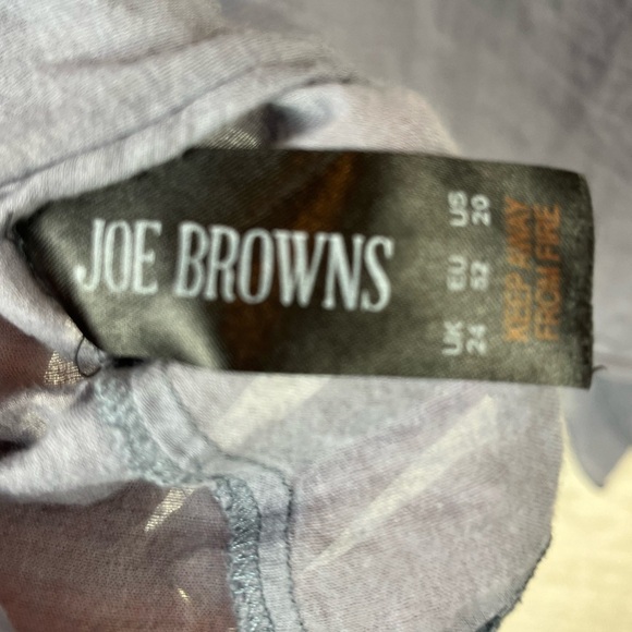 JOE BROWNS Assymetrical Bluish-Gray Tank Top Size 20 - Picture 11 of 15